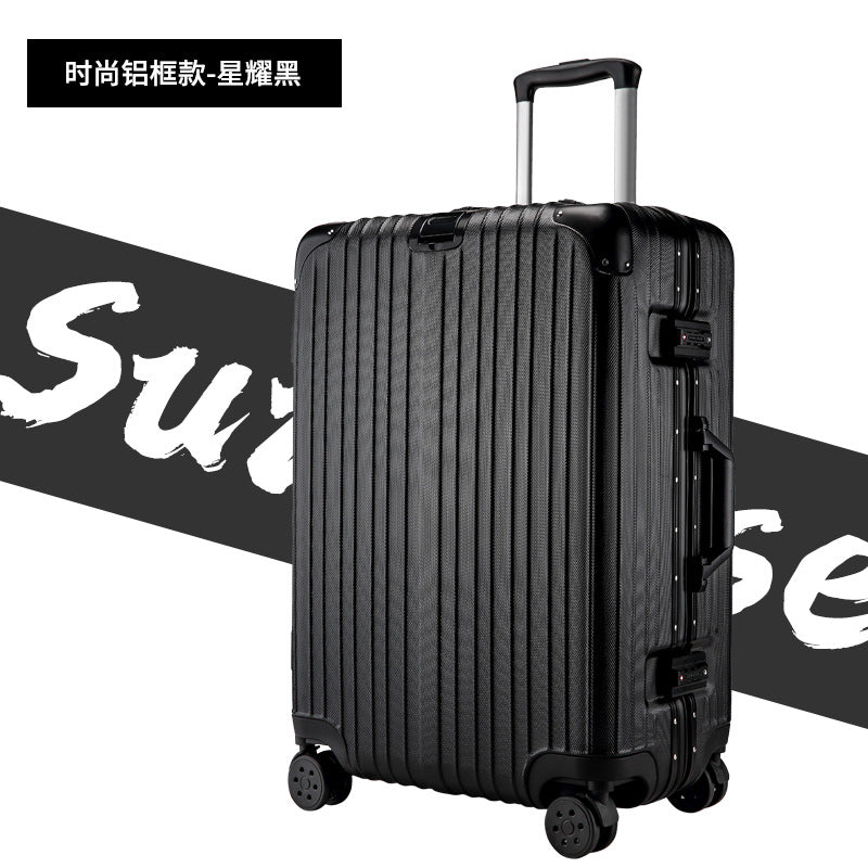 宽拉杆行李箱20寸旅行箱拉杆箱万向轮大容量结实耐用密码箱包24寸