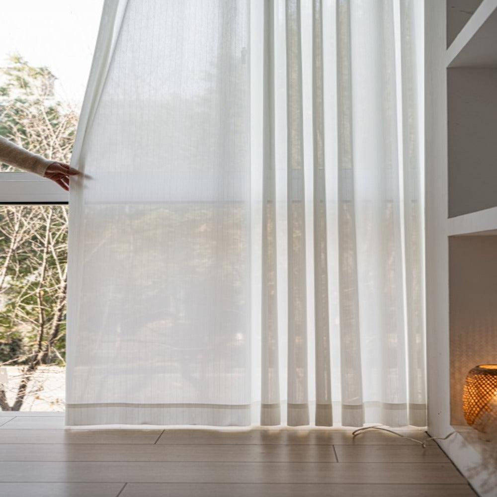 R-7　高機能防炎レース・ストライプ