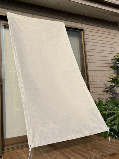 HYー１　日除けカーテン無地　2色  (GN）